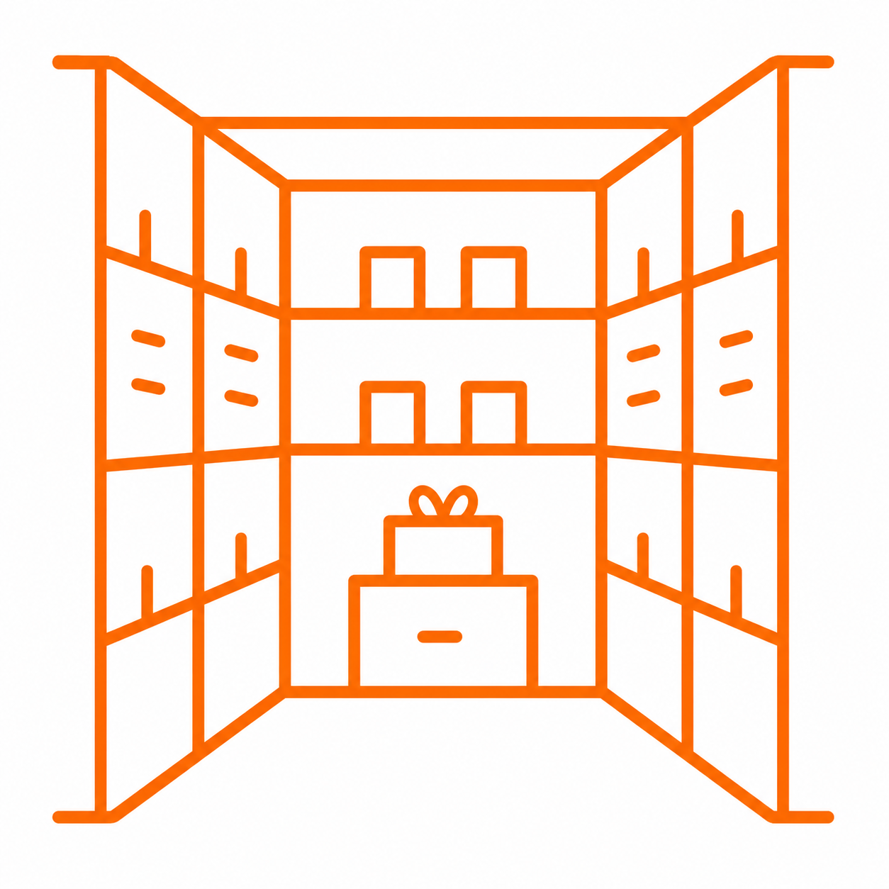 Accessoires de rangement pour rayonnage de pharmacie hospitalière