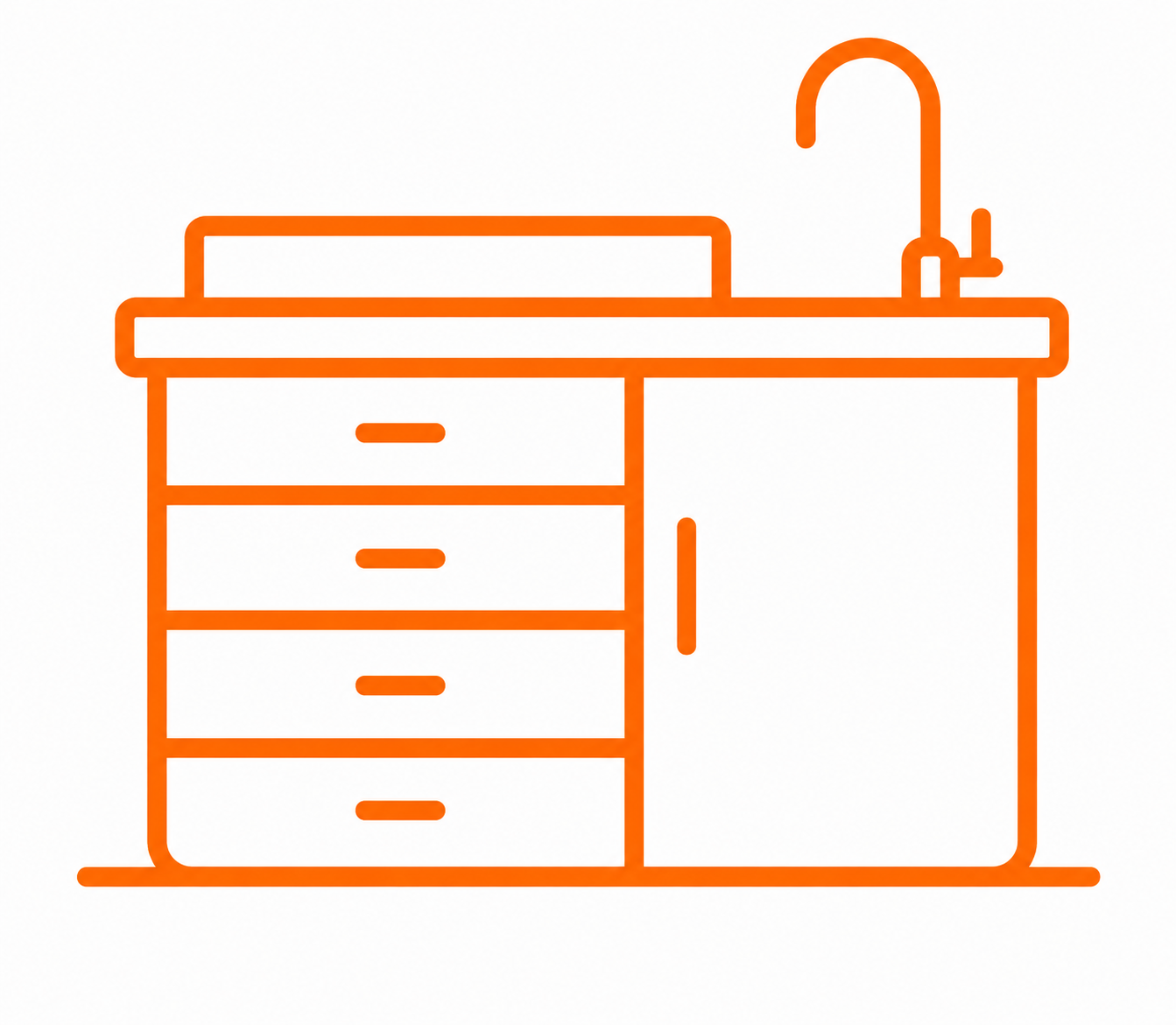 Paillasses médicales sur mesure