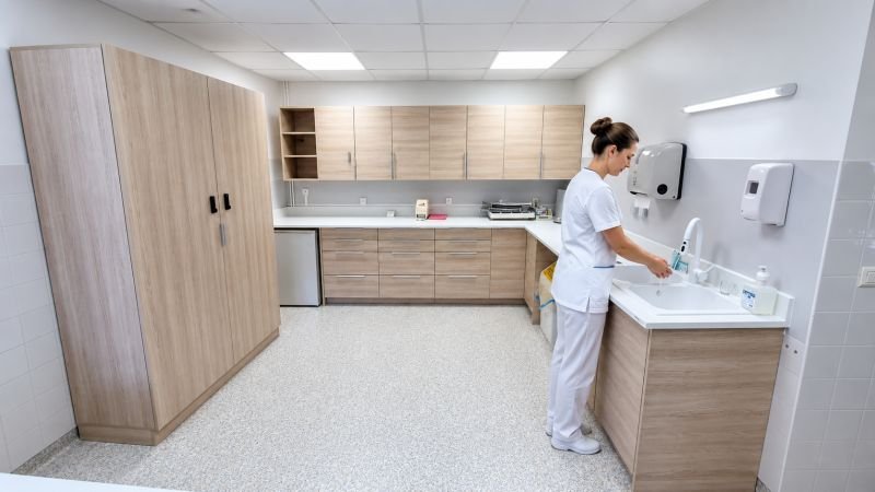 Nouvelle salle de soins aménagée à l’EPMS Ebreuil–Échassières